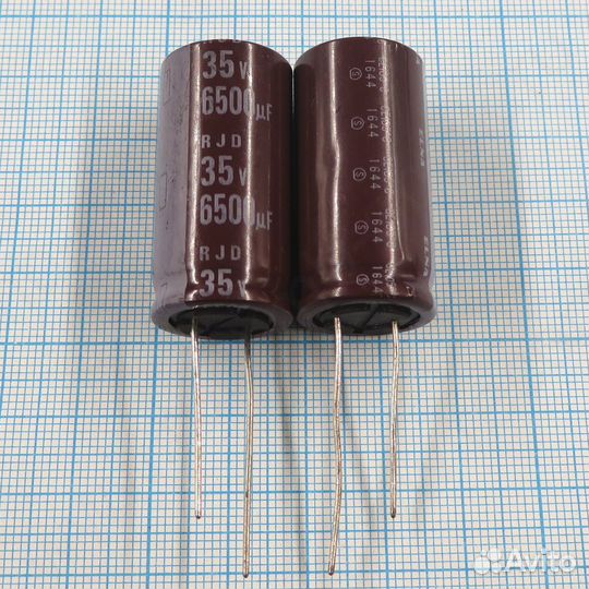 6500uF 35v 35v6500uF 18x35 RJD elna - Электролитич