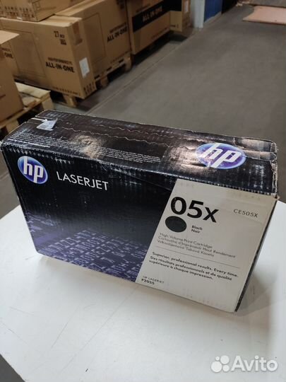 Картридж для HP LJP2055 6500 стр. CE505X