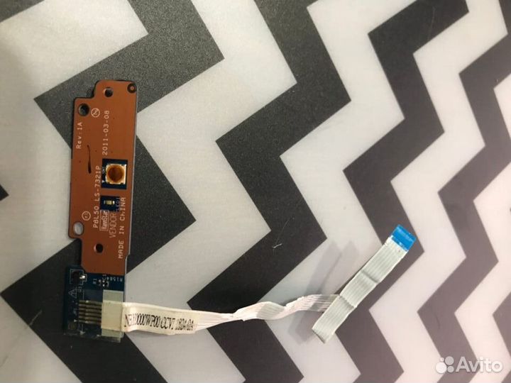 Кнопка питания (включения) Media LED Asus K43T