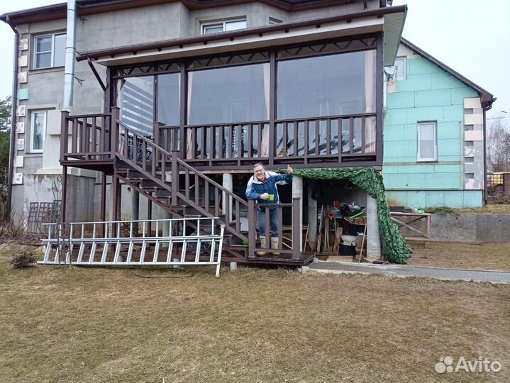 Мягкие окна на беседку, веранду, террасу