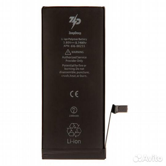 Аккумулятор для iPhone 7 ZeepDeep +17 увеличенной