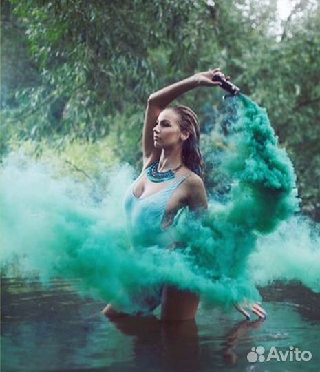 Цветной дым для фотосессии