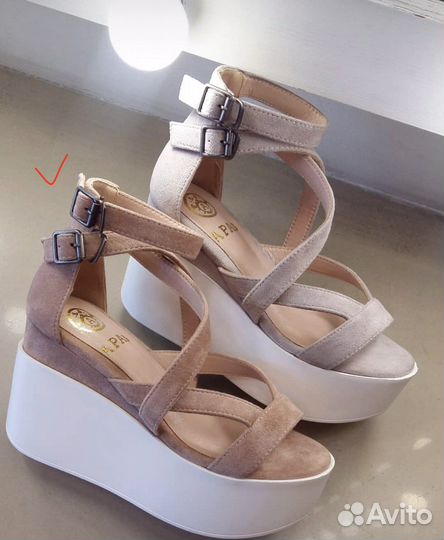 Новые босоножки на платформе