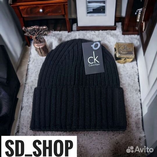 Мужская шапка calvin klein