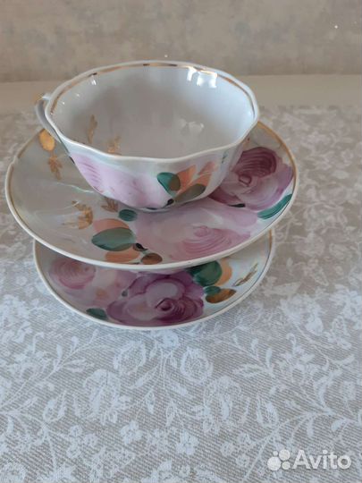 Чайная пара. Дулево. Агашки