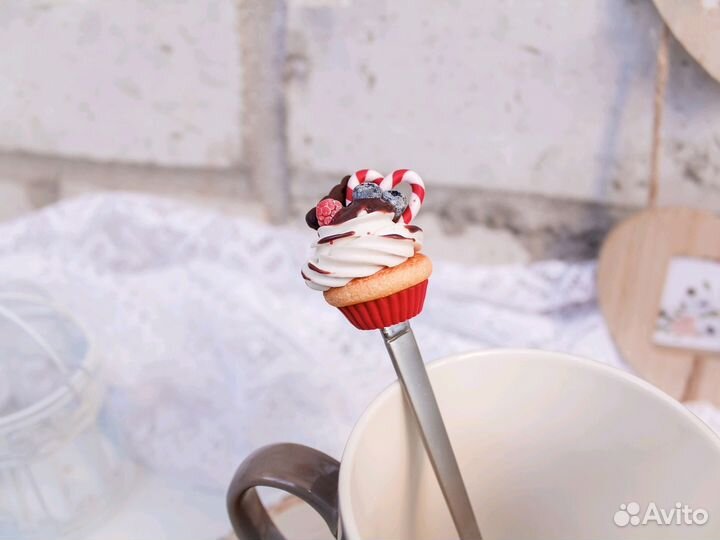 Куклы Тильда из полимерной глины. Декор кружки