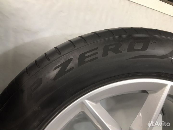 Колеса BMW 734 с летними шинами Pirelli оригинал