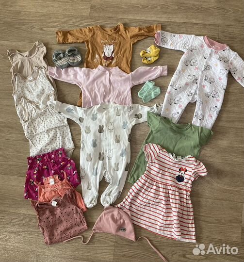 Вещи пакетом на девочку