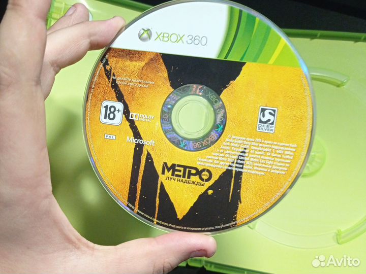 Игра на xbox 360 metro last lite(метро луч надежды