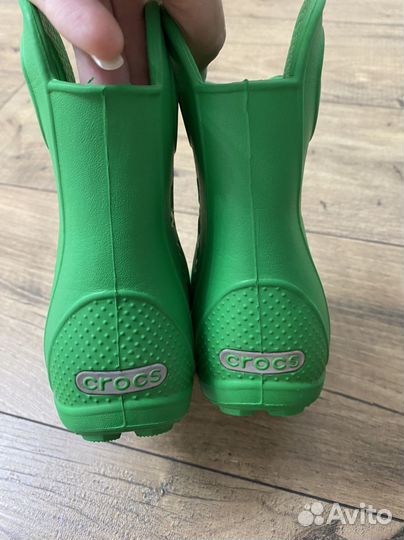 Резиновые сапожки crocs c6