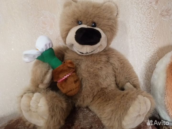 Плюшевый медведь 60 см бесплатно