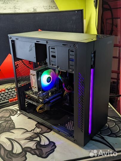Игровой компьютер intel core i3 9100F + GTX 1660S