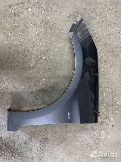 Крыло переднее левое hyundai solaris 2015