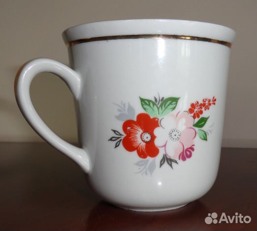 Бокалы фарфоровые СССР