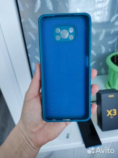 Чехол силиконовый для poco X3