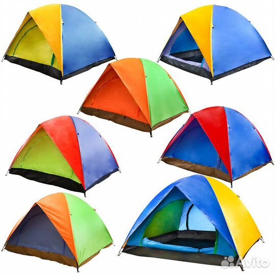 Палатка для кемпинга 4х местная