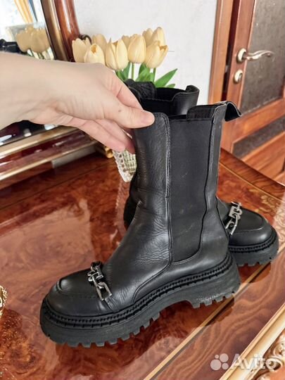 Сапоги женские натуральная кожа