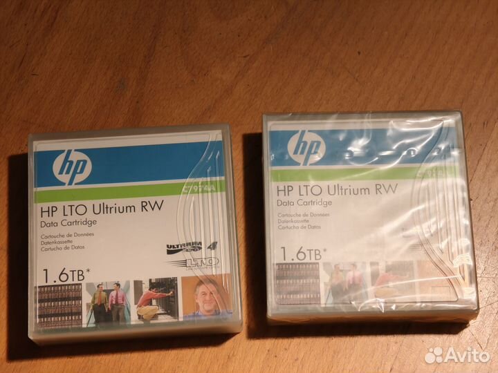 Ленточный картридж HP LTO Ultrium RW 1.6 Tb