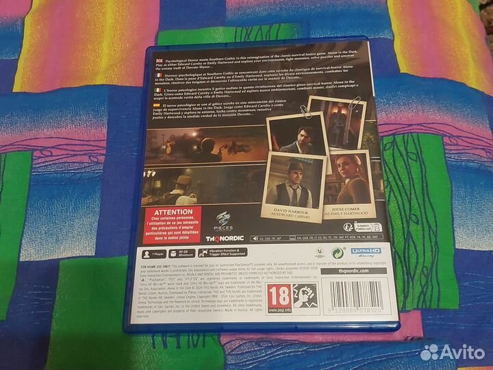 Игры для приставок ps5 Alone in the dark