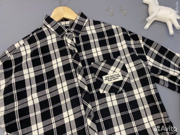 Рубашка colins укороченная xs