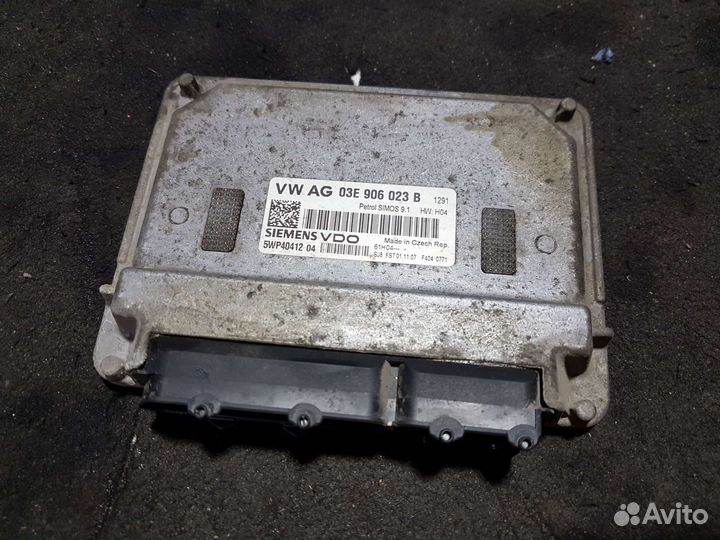 Эбу Skoda Fabia 2 1.2