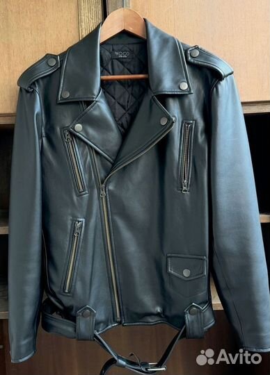 Косуха оверсайз из эко-кожи