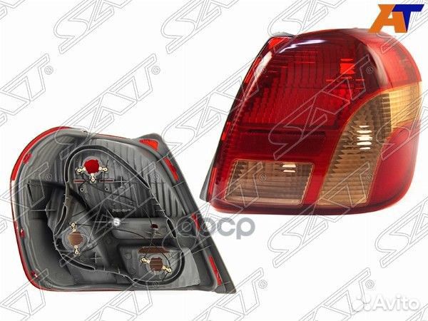 Фонарь задний toyota platz/echo 99-02 RH ST2121