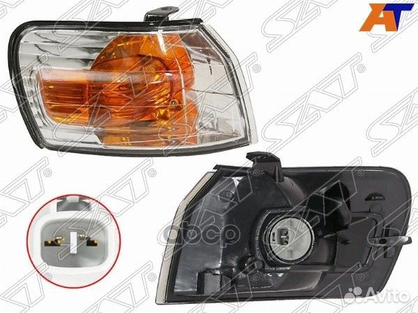 Габарит toyota corolla 95-97 RH хрусталь ST-212