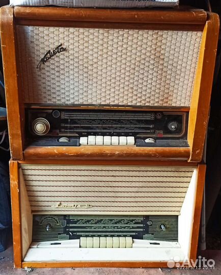 Ретро радиолы, проигрыватели, приемники СССР