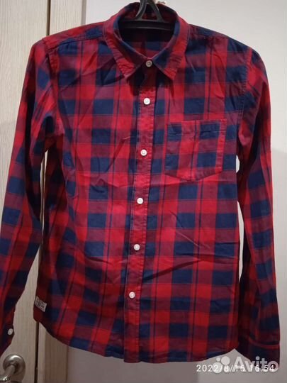 Рубашка на мальчика 164