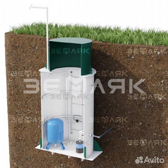 Кессон с монтажом