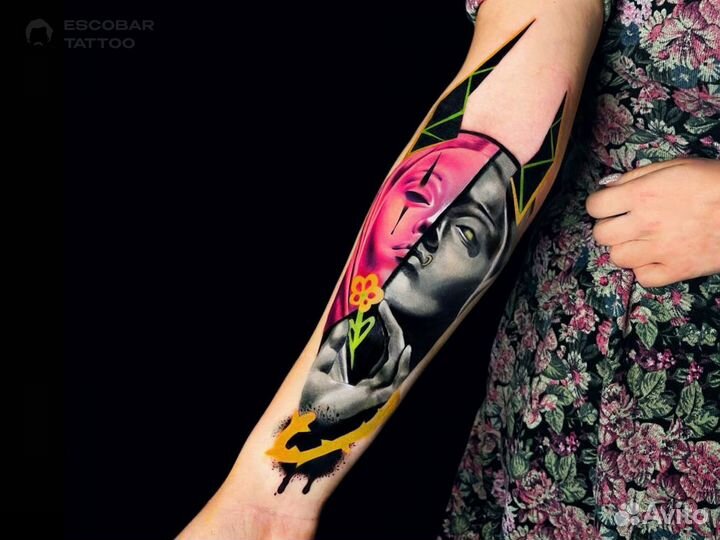 Тату мастер татуировки в тату салоне