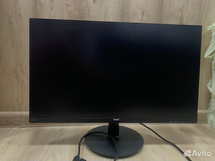 Монитор Philips 27 Full HD без рамок яркий