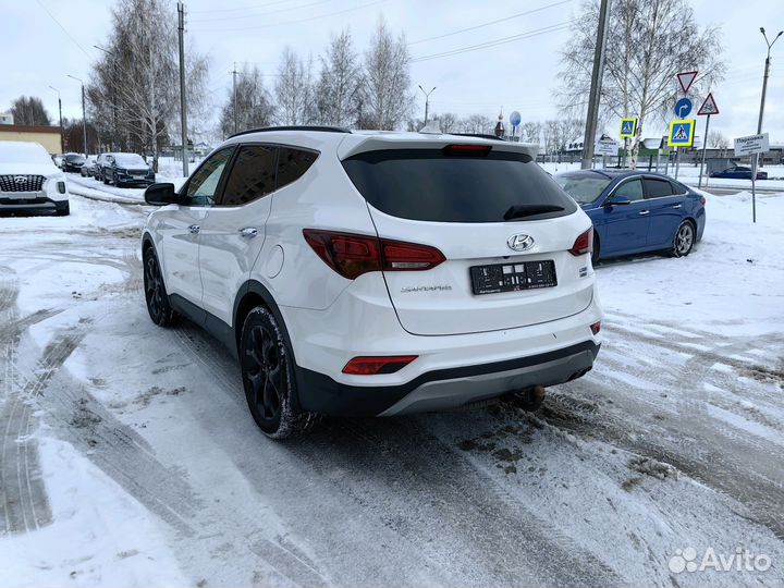 Hyundai Santa Fe 2.2 AT, 2016, 198 000 км