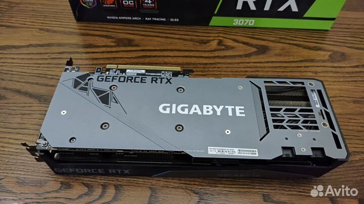 Видеокарта gigabyte GeForce RTX 3070 gaming OC