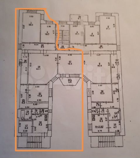 5-к. квартира, 142 м², 3/4 эт.