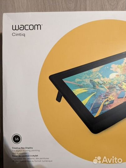 Графический планшет wacom cintiq 16