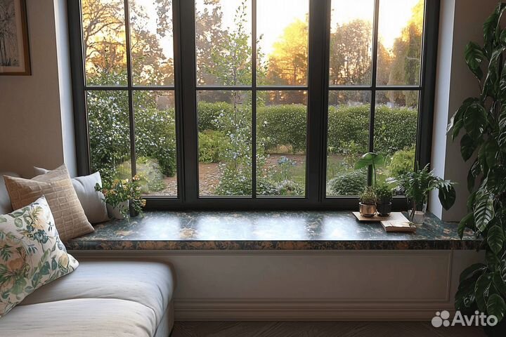 Подоконник из натурального камня