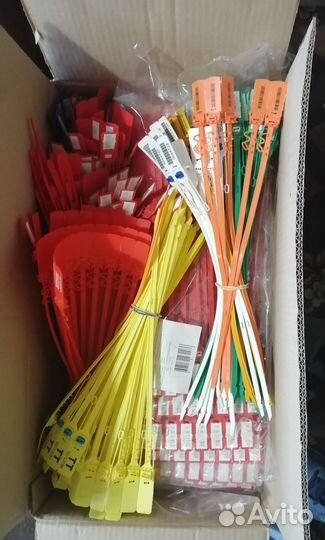 Мешковая пластиковая пломба Дракон-про 50 шт