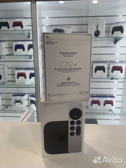 Apple TV 4K (3-го gen, 2022) 128GB Wi-Fi+Ethernet