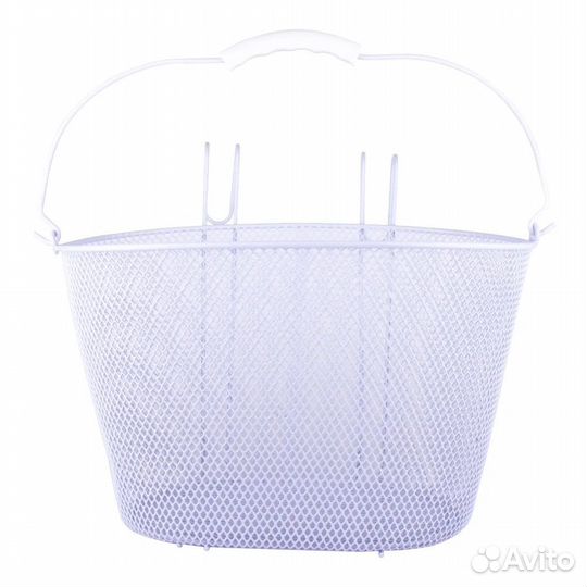 Вело корзина передняя на руль с ручкой vinca