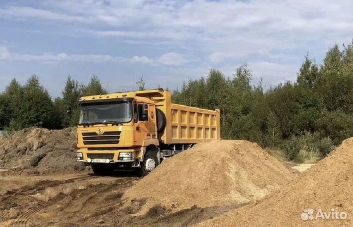 Чернозем, щебень, торф, песок и земля