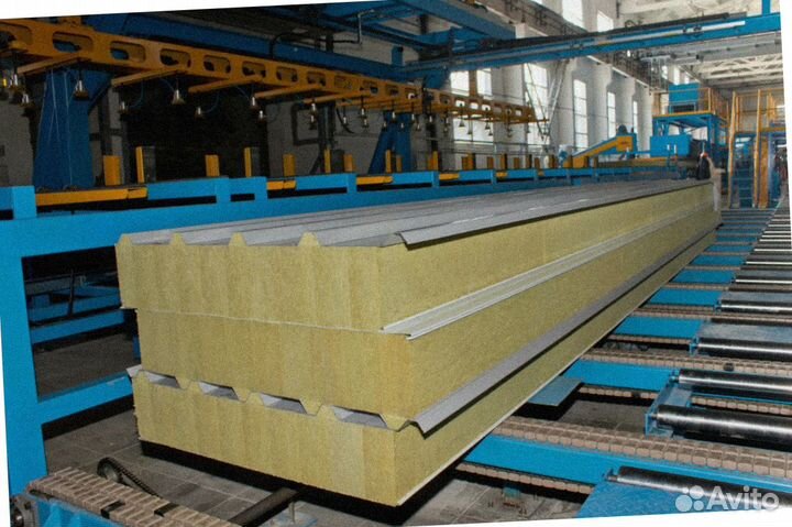 Сэндвич панели для кровли пир от 200 м2