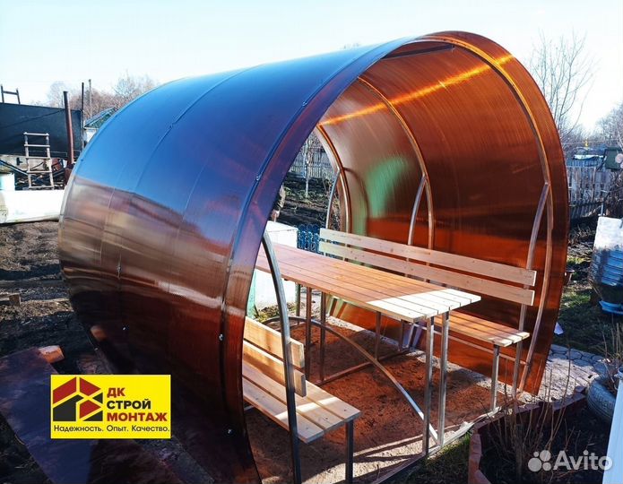 Беседка поликарбонат