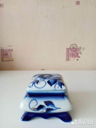 Фарфоровая шкатулка СССР, 