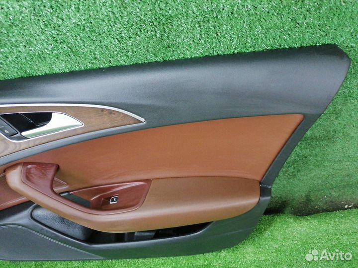 Обшивка двери передняя правая Audi A6 C7 cglc 2013