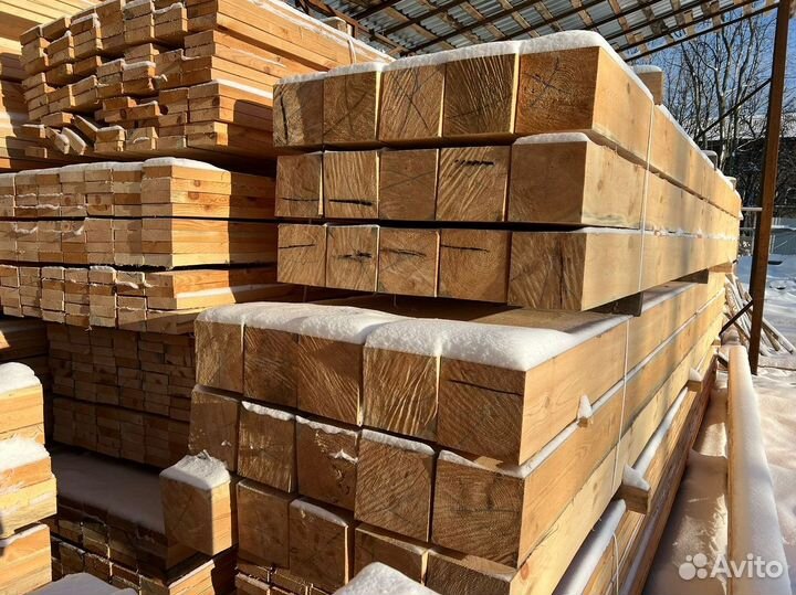 Доска обрезная 25х150х6000мм от производителя