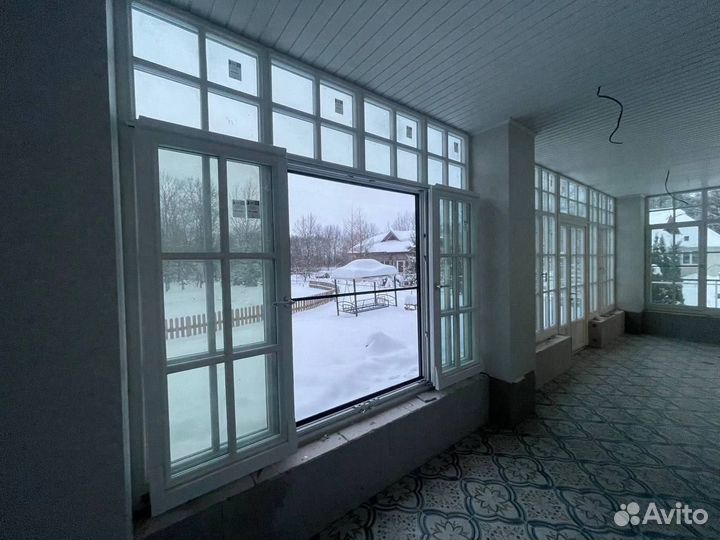 Панорамные окна терассы