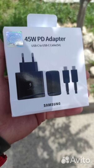 Комплекты быстрой зарядки Samsung 45w