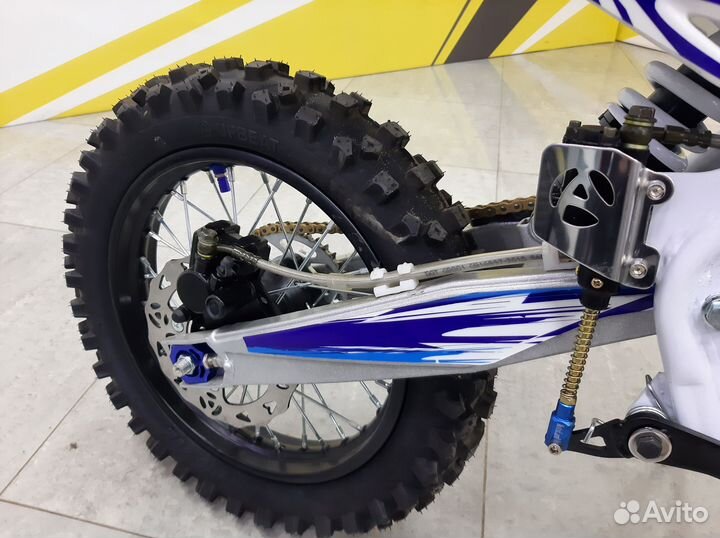 Мотоцикл питбайк Motoland apex125 E синий